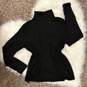 Chico's Classic Black Long Sleeve Blouse